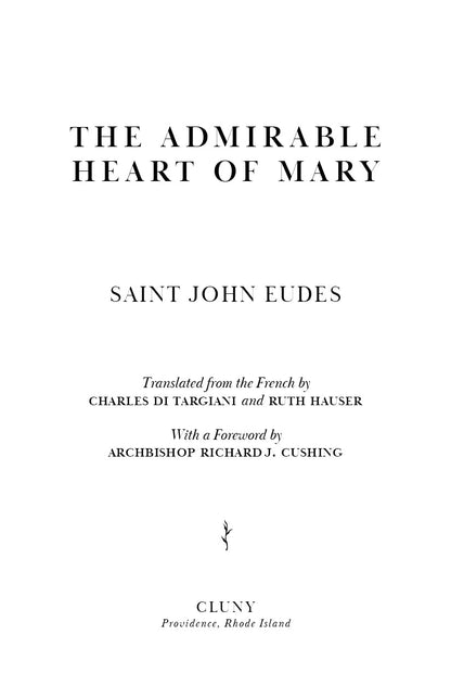 The Admirable Heart of Mary