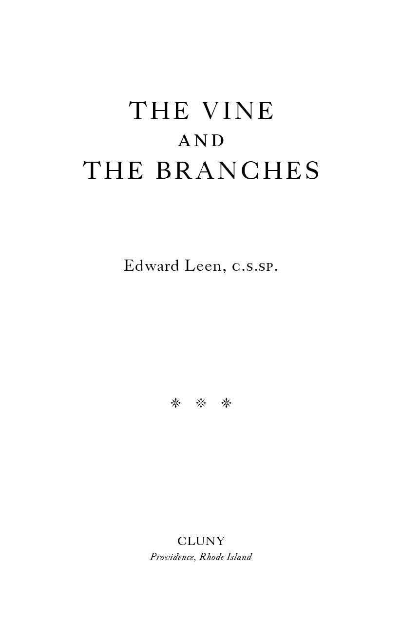 The Vine and the Branches