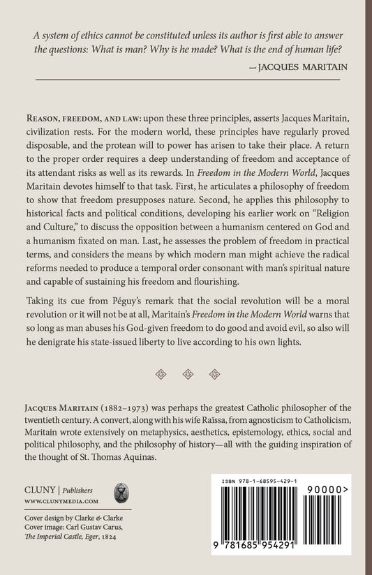 Freedom in the Modern World