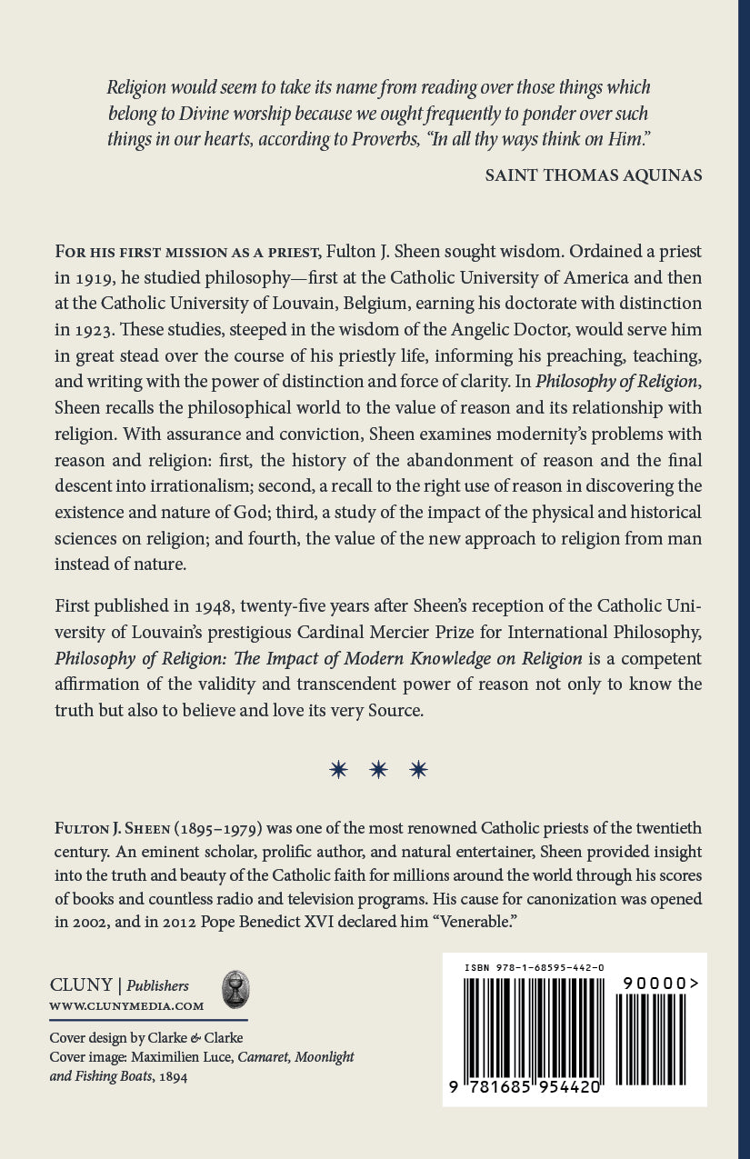 Philosophy of Religion