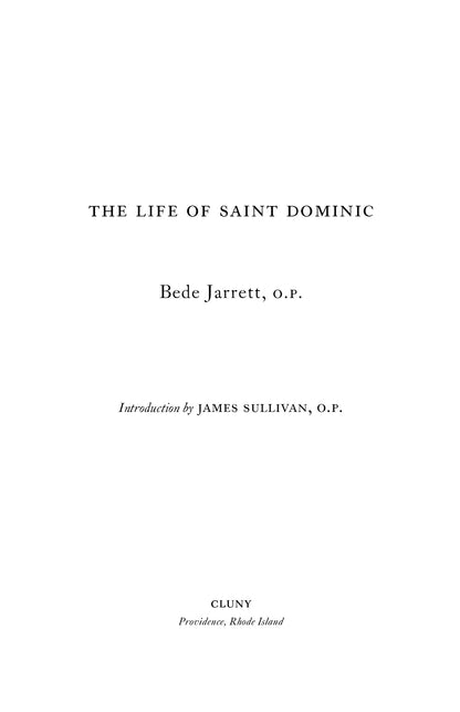 The Life of Saint Dominic