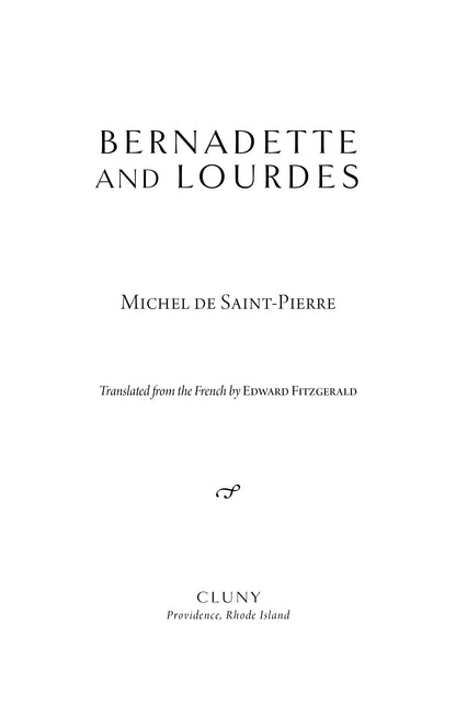 Bernadette and Lourdes