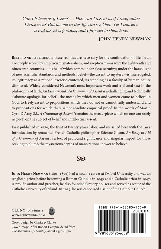 An Essay in Aid of a Grammar of Assent