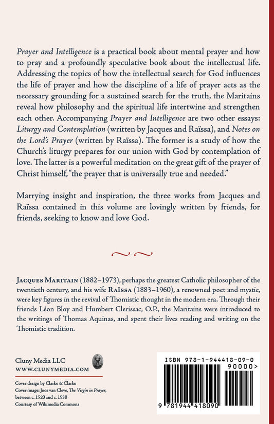 Prayer and Intelligence & Selected Essays