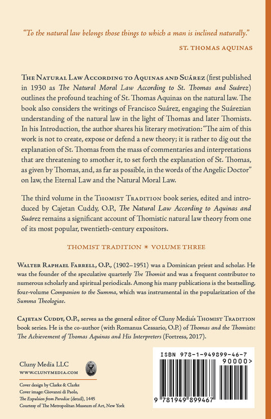 The Natural Law According to Aquinas and Suárez
