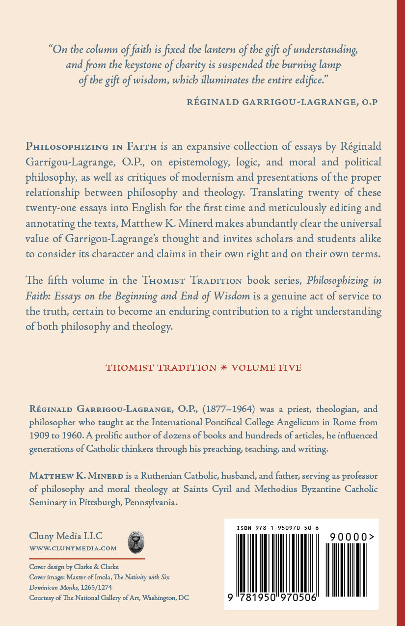 Philosophizing in Faith