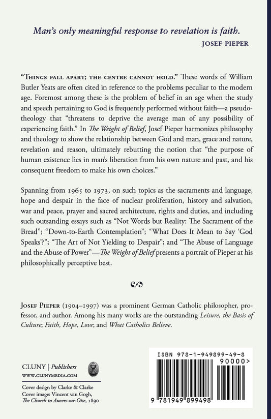 The Weight of Belief