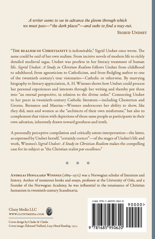 Sigrid Undset: A Study in Christian Realism