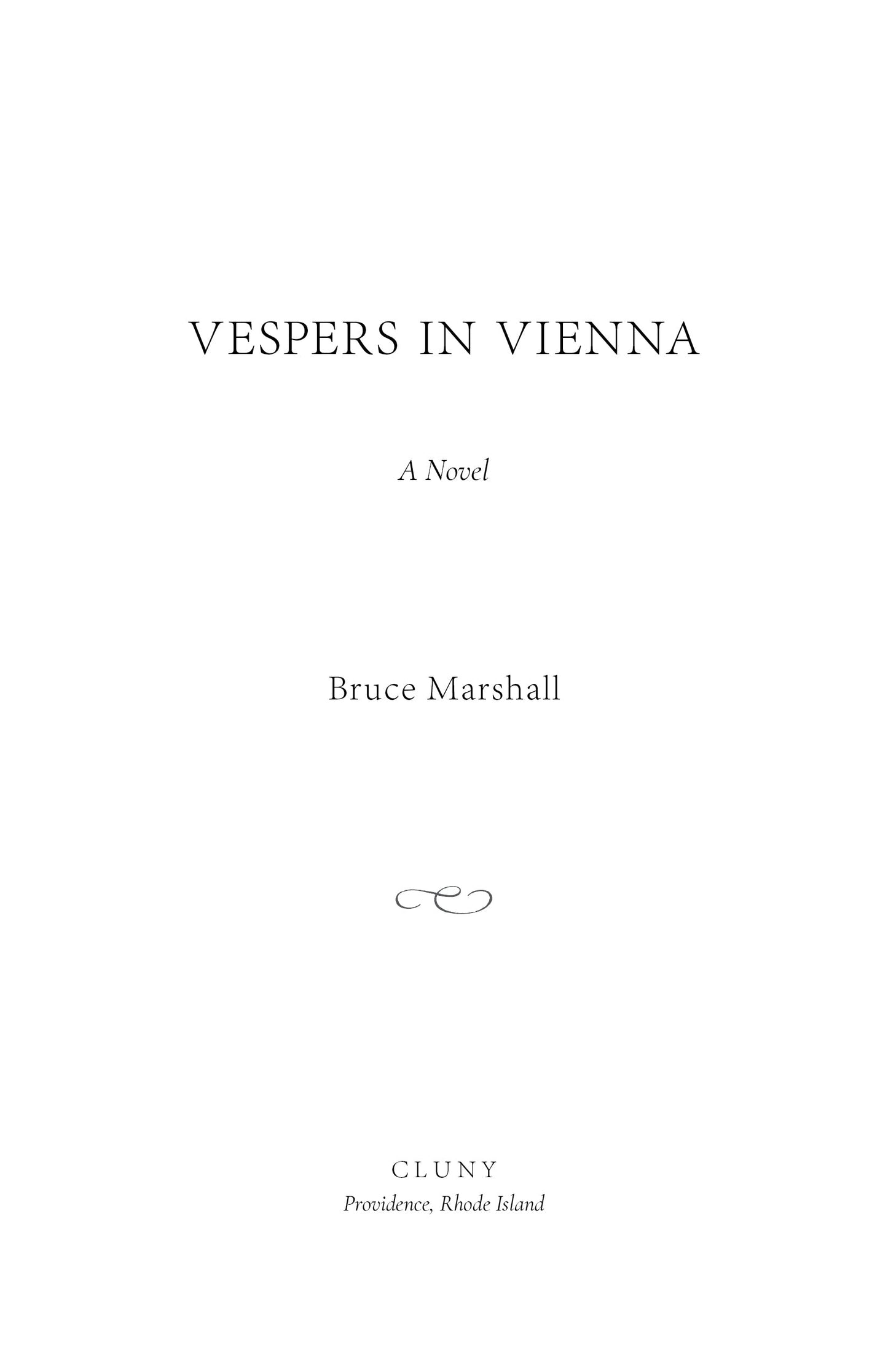 Vespers in Vienna