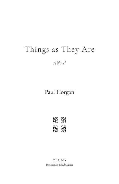 Things As They Are