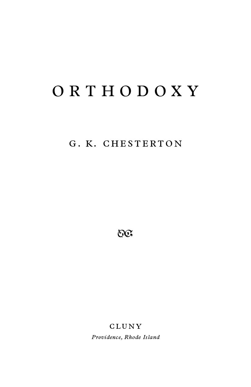 Orthodoxy