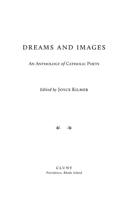 Dreams and Images: Anthology of Catholic Poets