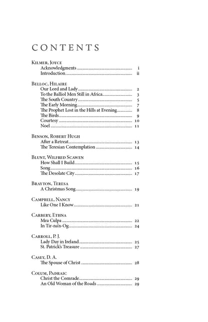 Dreams and Images: Anthology of Catholic Poets