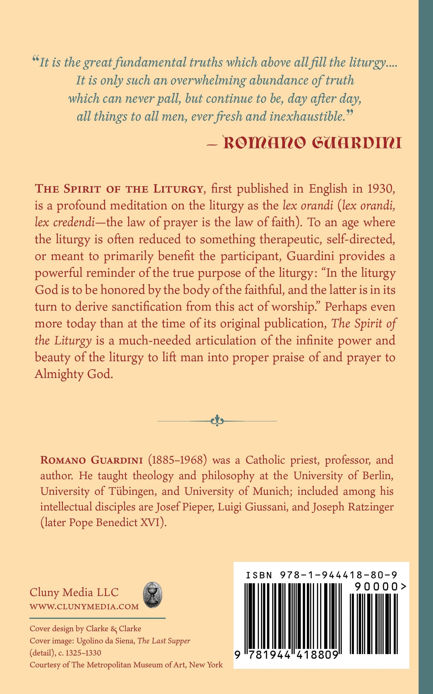 The Spirit of the Liturgy