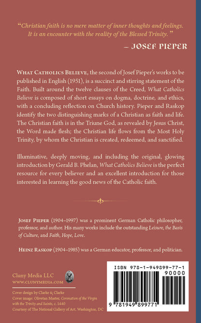 What Catholics Believe