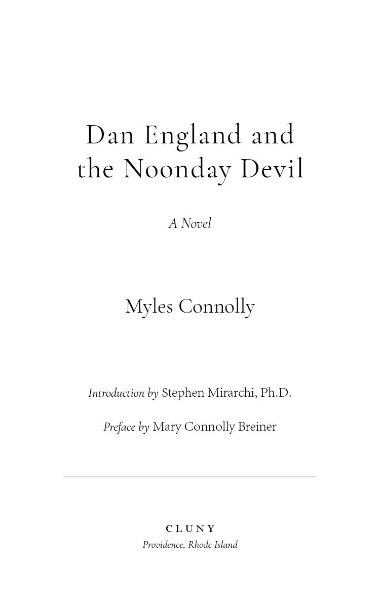Dan England and the Noonday Devil