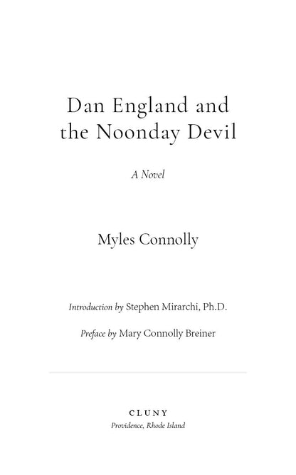 Dan England and the Noonday Devil