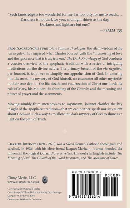 The Dark Knowledge of God