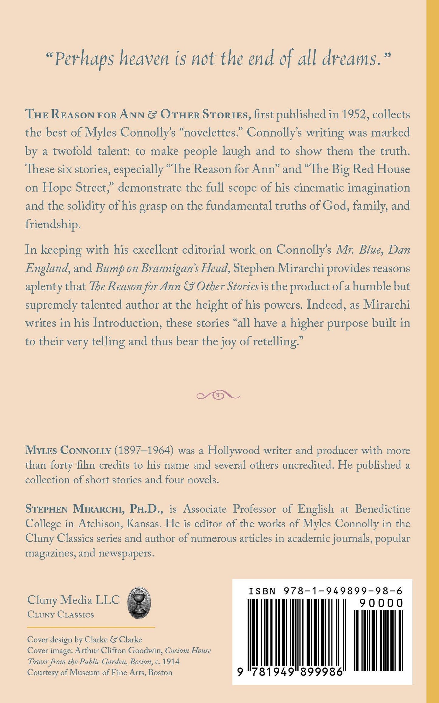 The Reason for Ann & Other Stories