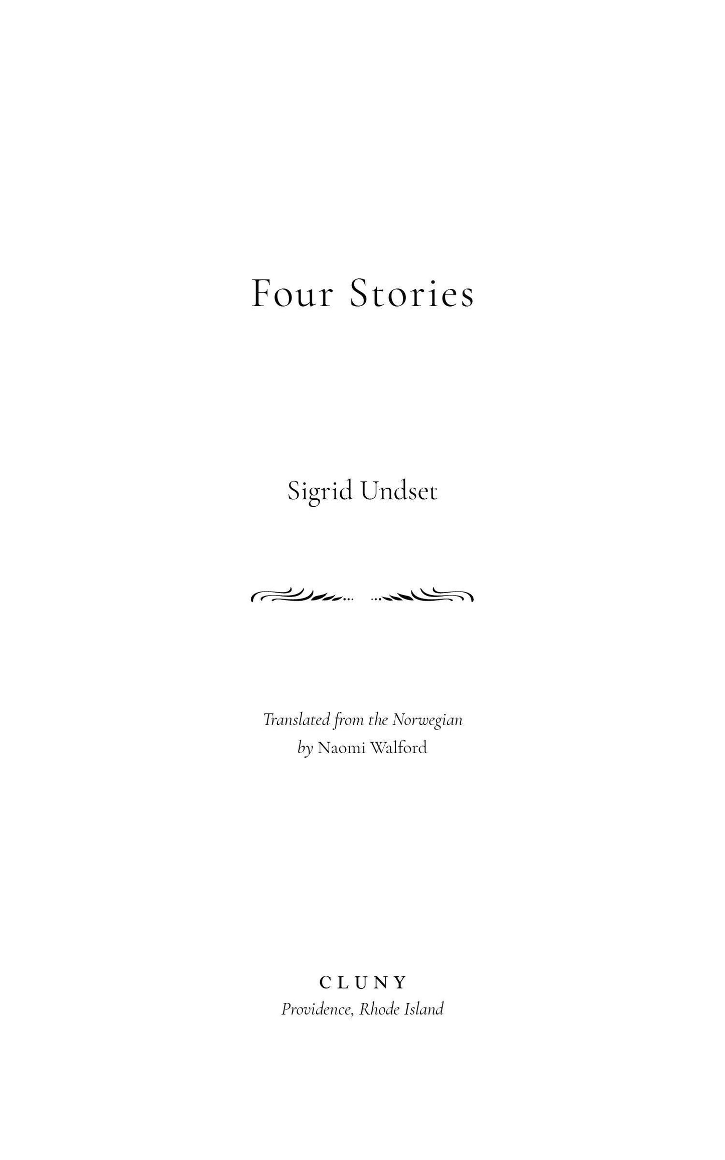 Four Stories