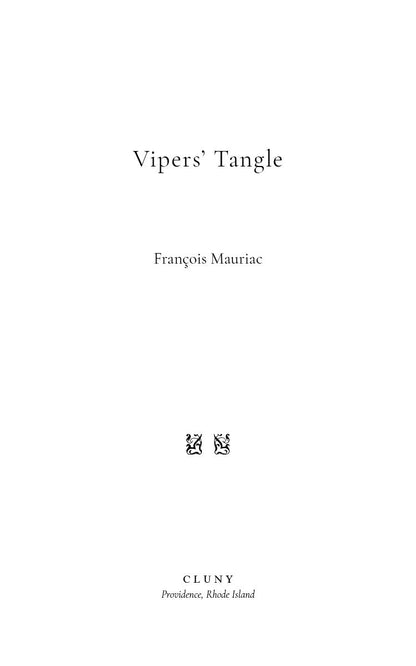 Vipers' Tangle