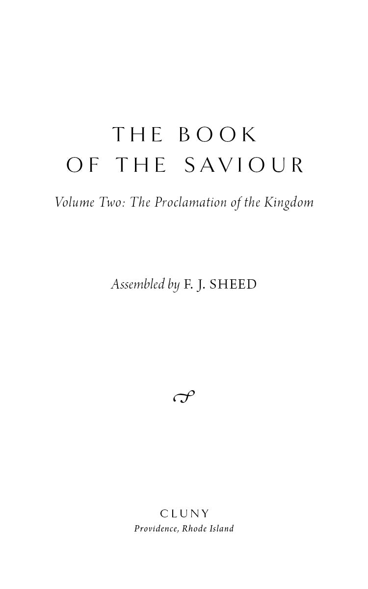 The Book of the Saviour, Volume Two