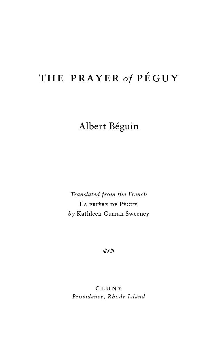 The Prayer of Péguy