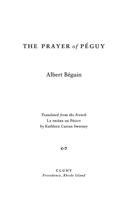 The Prayer of Péguy