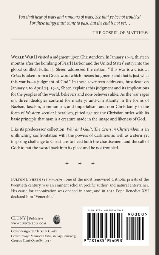 The Crisis in Christendom