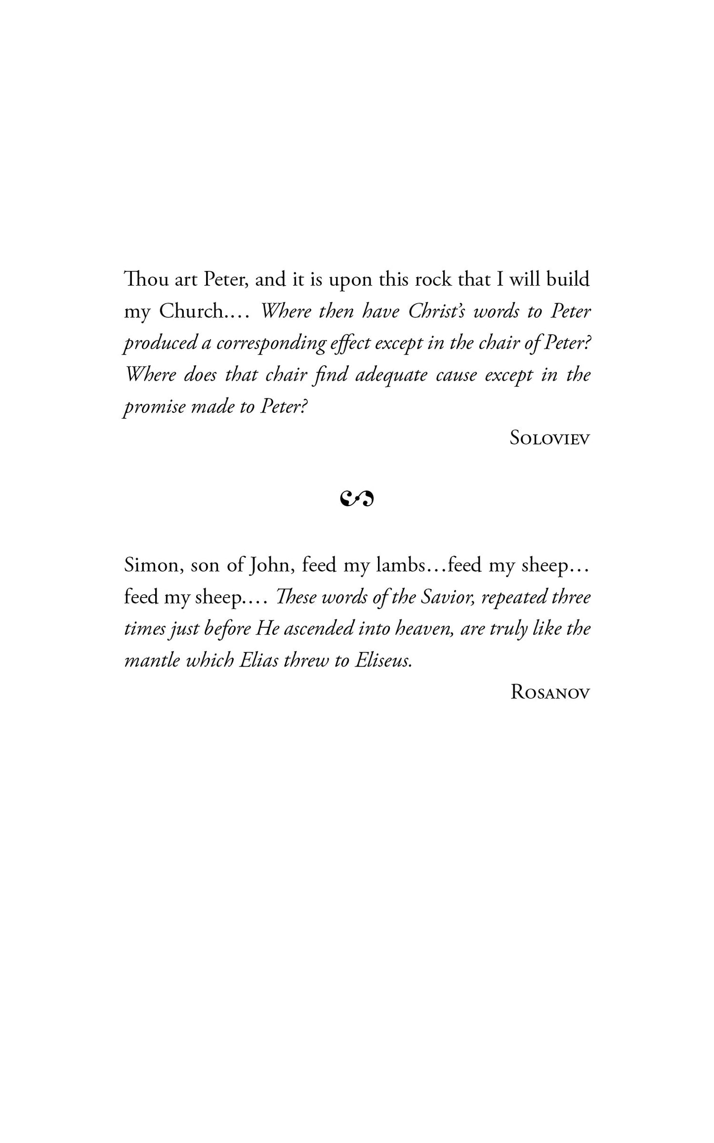 The Primacy of Peter