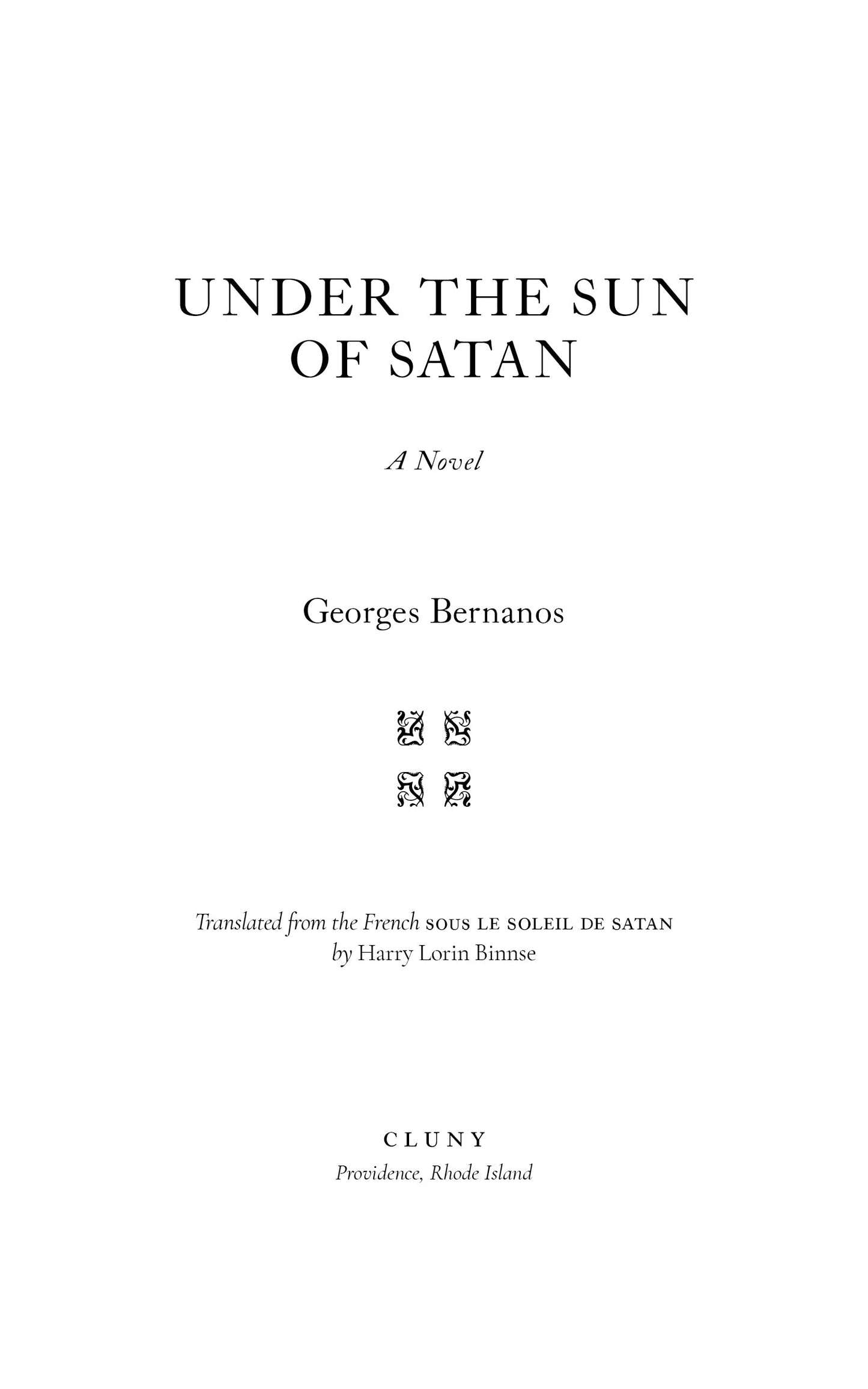 Under the Sun of Satan