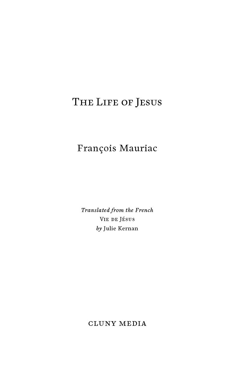 The Life of Jesus