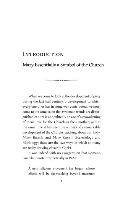 Our Lady and the Church