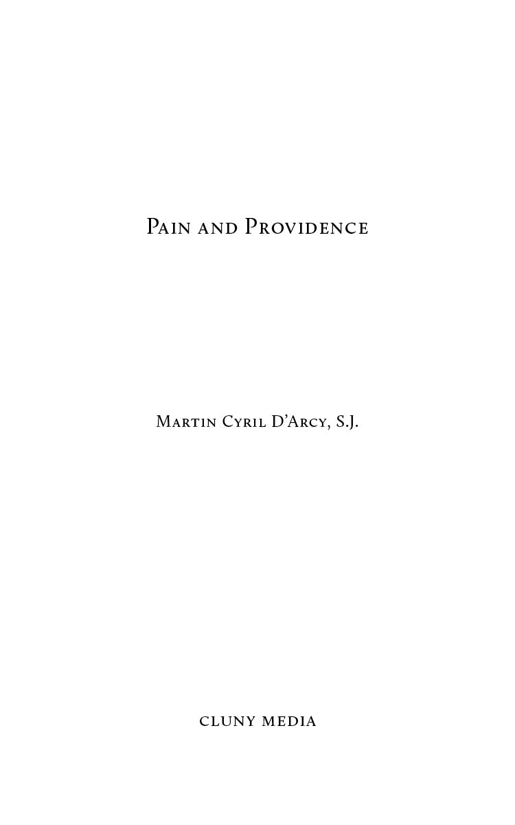 Pain and Providence