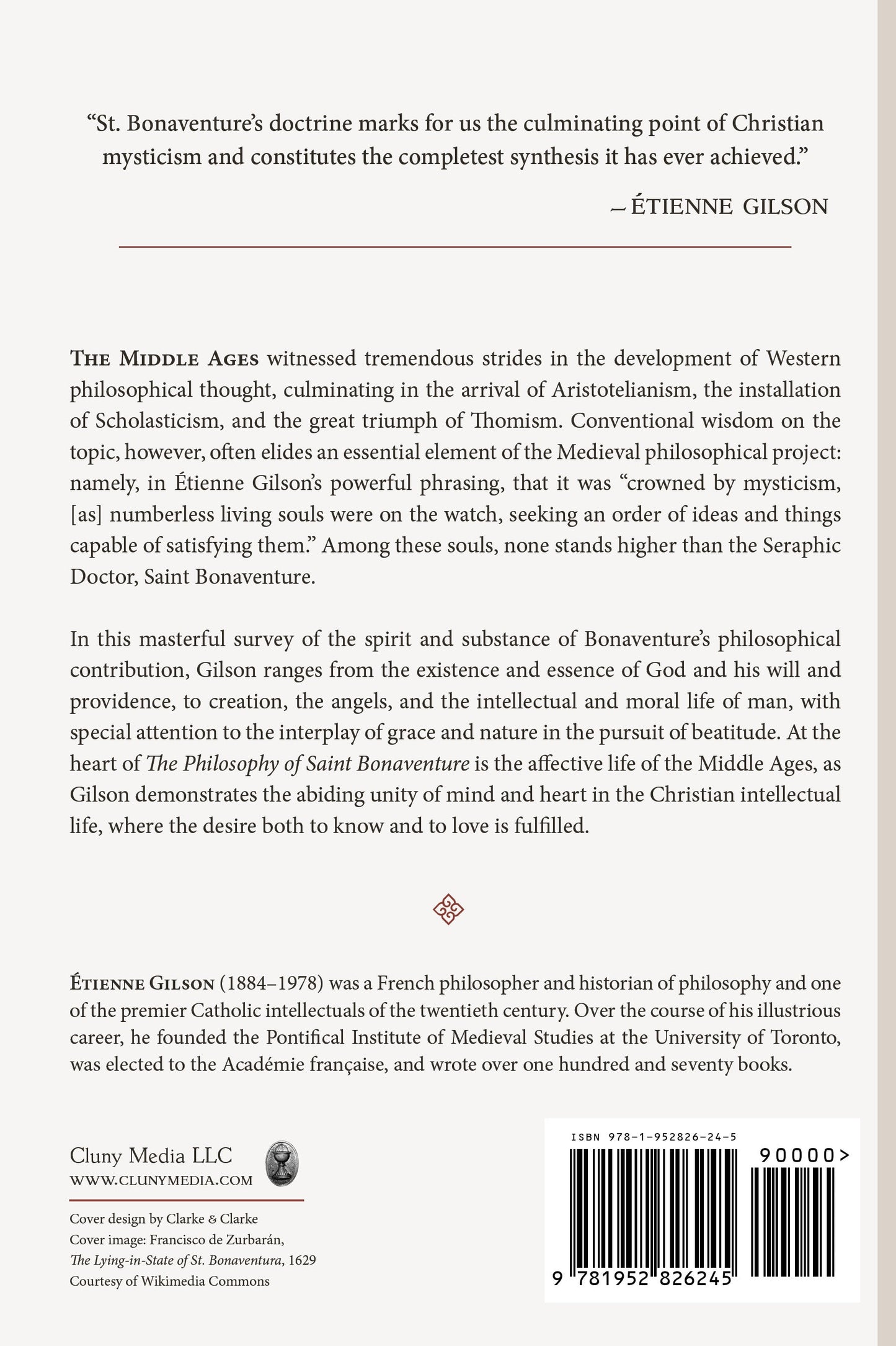 The Philosophy of Saint Bonaventure