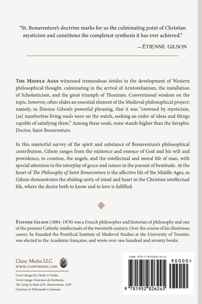 The Philosophy of Saint Bonaventure