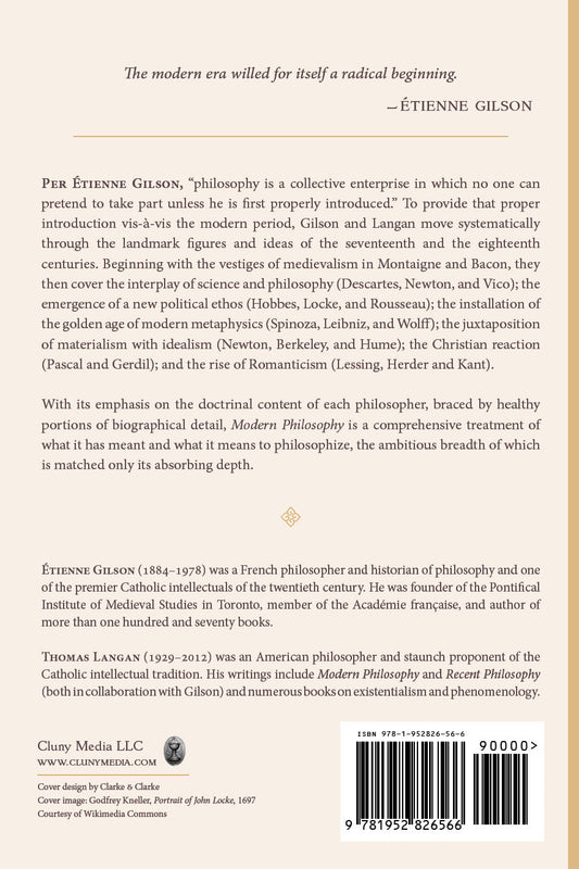 Modern Philosophy: From Descartes to Kant