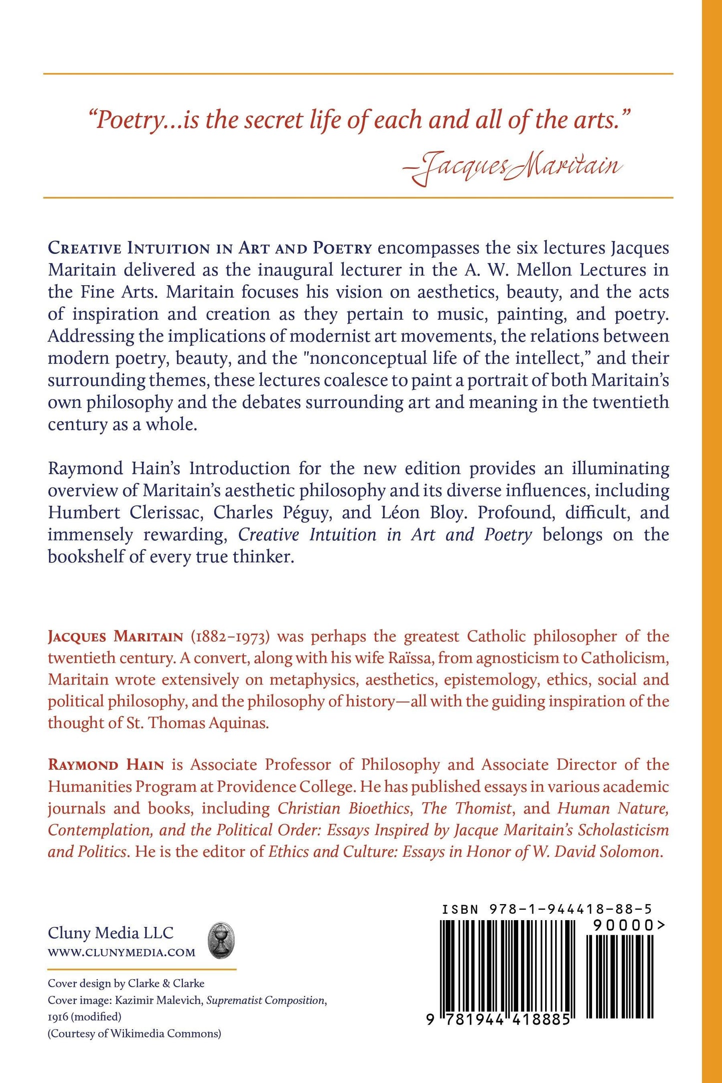 Creative Intuition in Art & Poetry