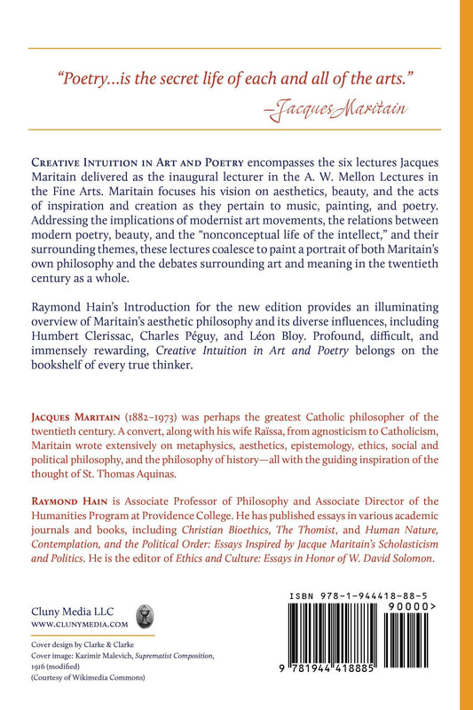 Creative Intuition in Art & Poetry