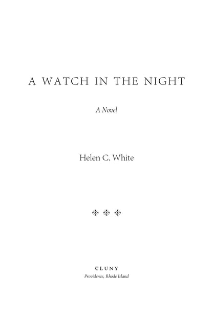 A Watch in the Night