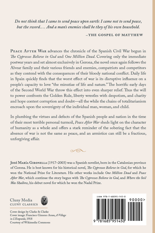 Peace After War, Vol. I