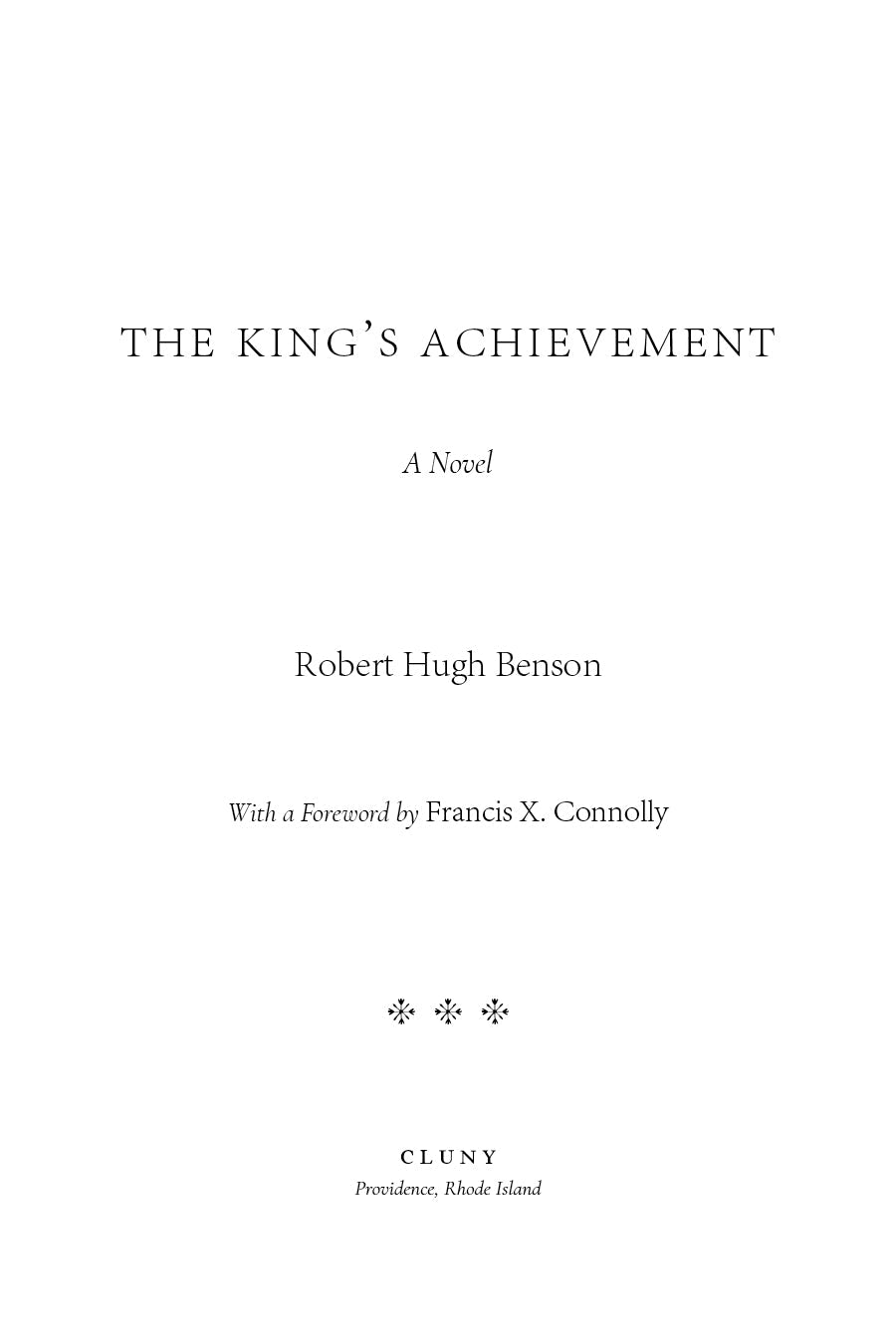 The King's Achievement