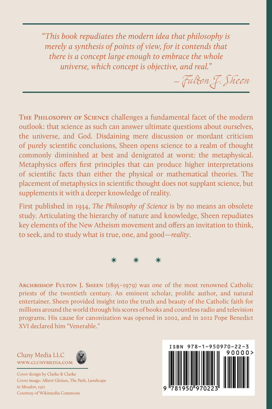 The Philosophy of Science