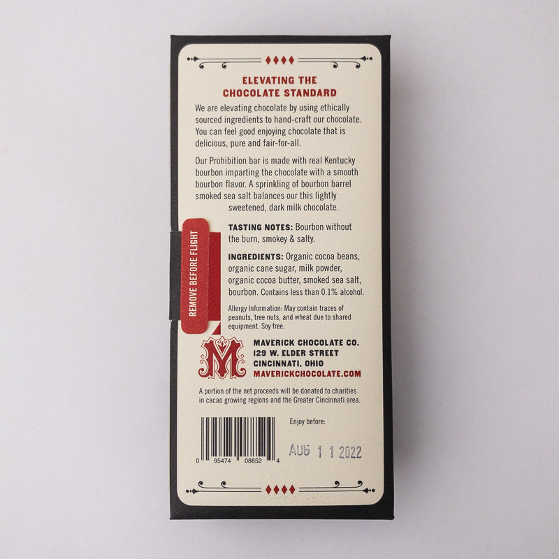Prohibition Milk Chocolate - Tree of Life