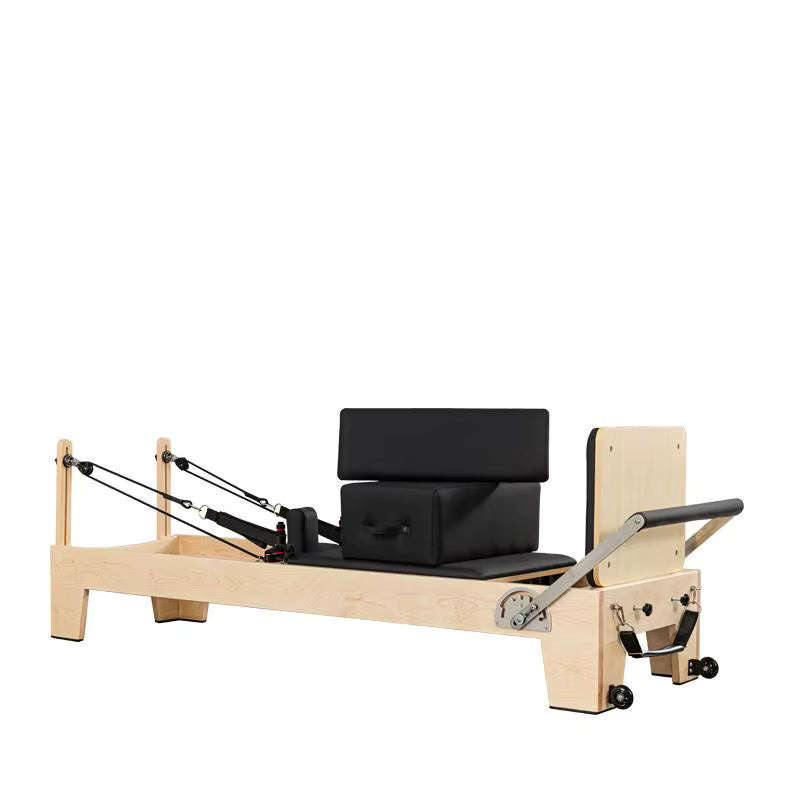 Classic Professional Solid Wood Pilates Reformer - Tree of Life