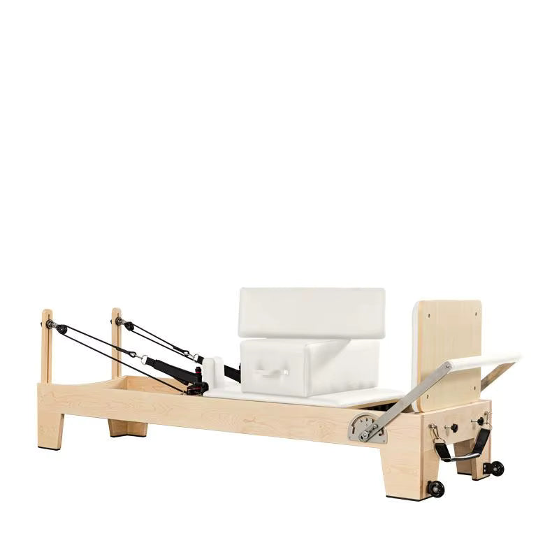 Classic Professional Solid Wood Pilates Reformer - Tree of Life