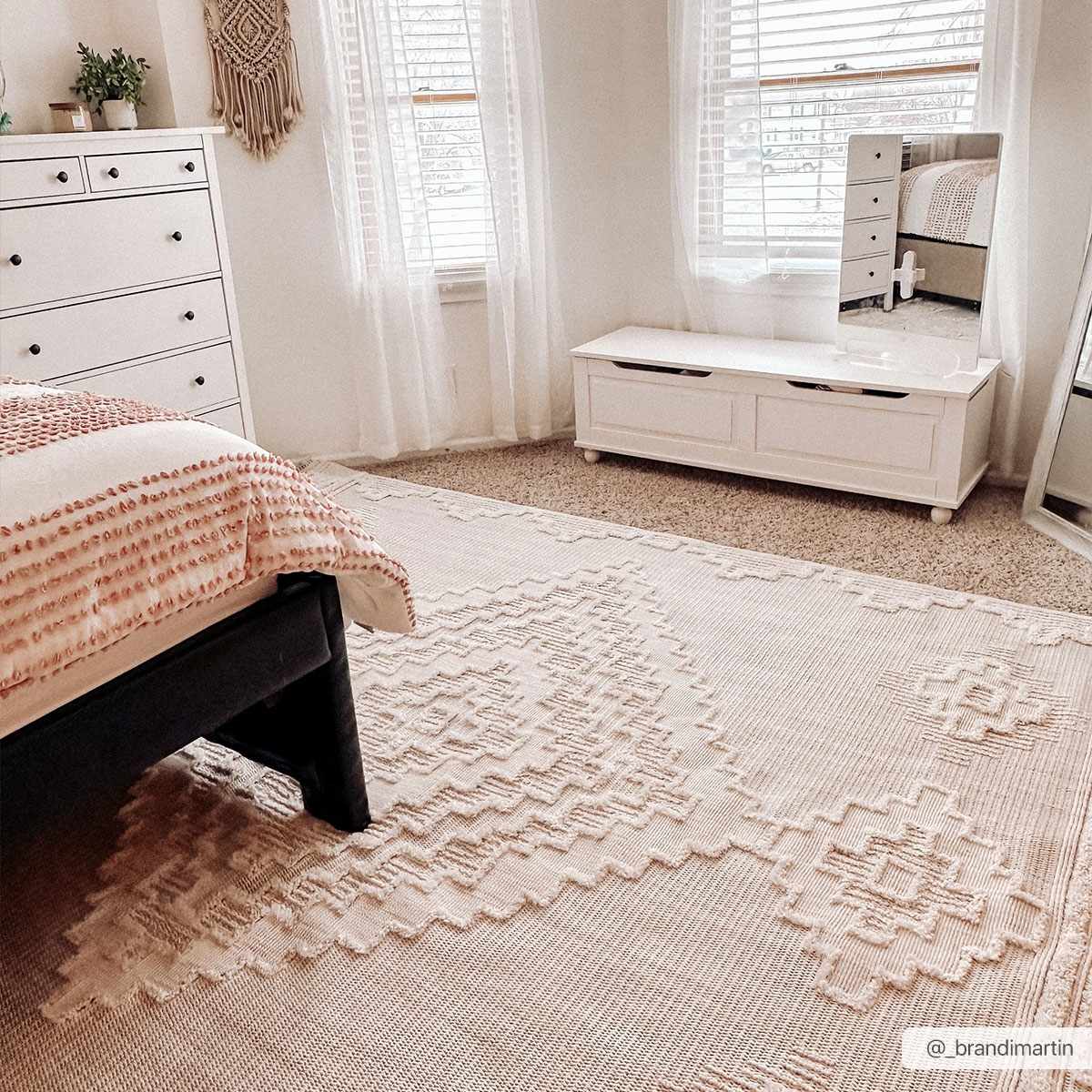 Rosales High-Low Rustic Rug - Tree of Life