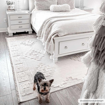 Rosales High-Low Rustic Rug - Tree of Life