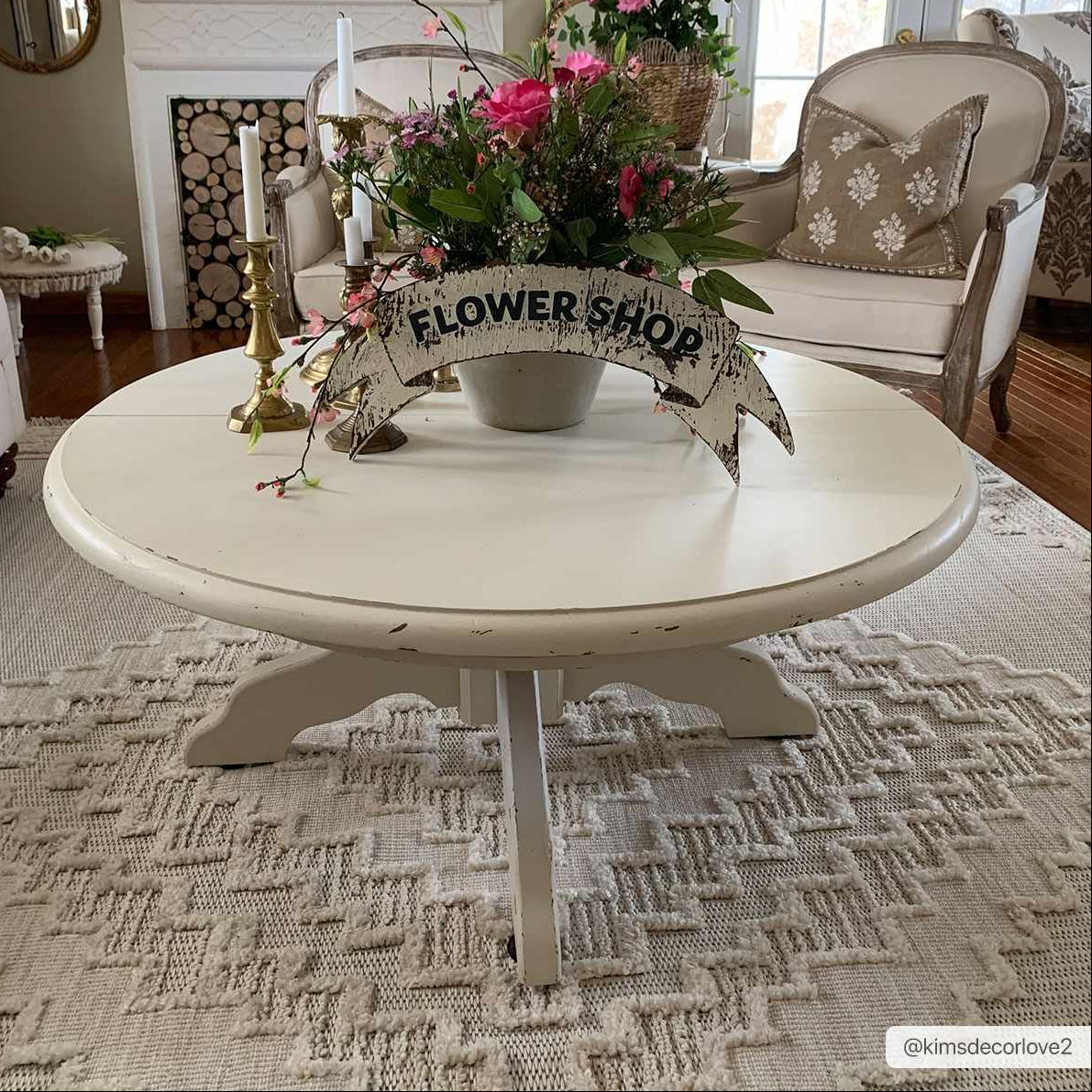 Rosales High-Low Rustic Rug - Tree of Life