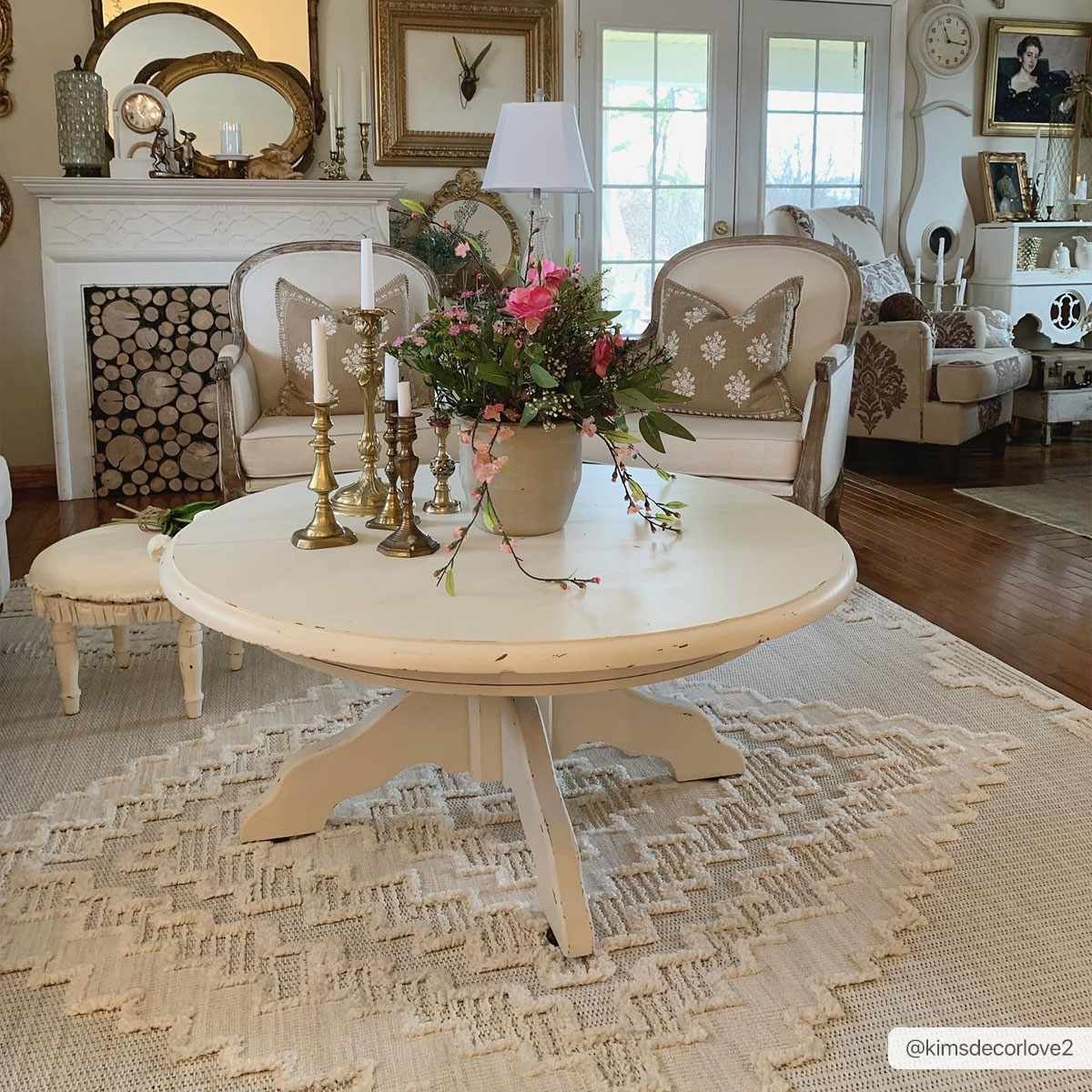 Rosales High-Low Rustic Rug - Tree of Life